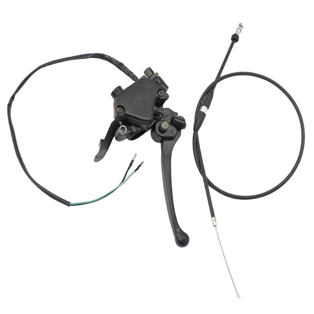 Thumb Accelerator Brake Lever Throttle Cable 50cc 90 110cc 125cc