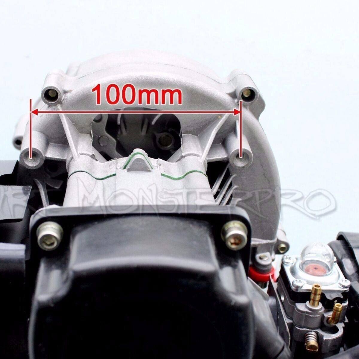 2 Stroke Pull Start Engine for Petrol Scooter Mini 49cc Pocket Rocket Bike Motor - TDRMOTO