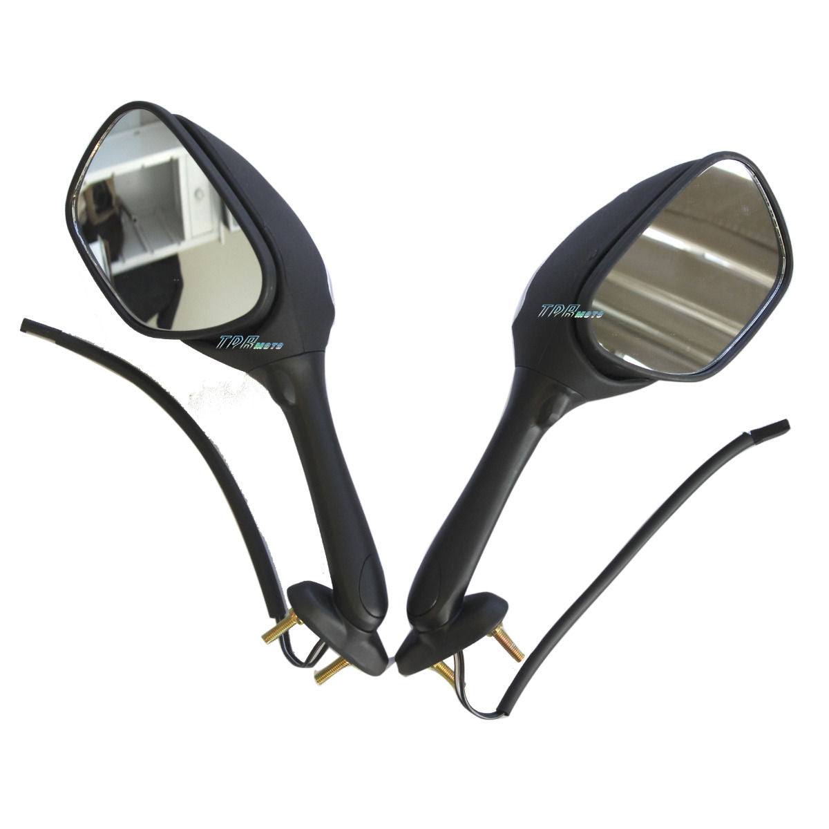 Black Rear View Mirors Turning Signal for SUZUKI GSXR 600 750 06-15 1000 05-15 - TDRMOTO