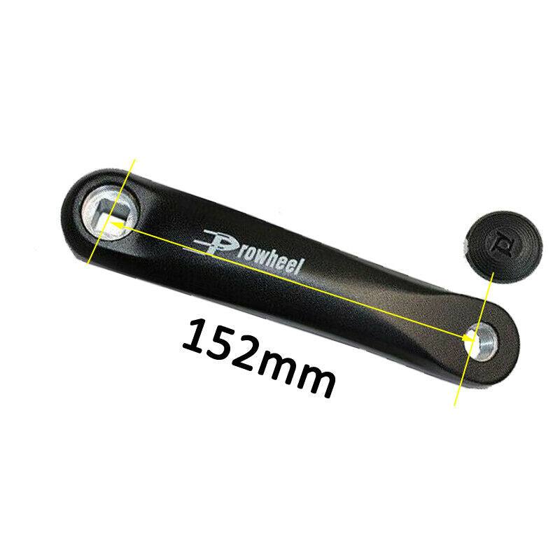 Left Hand Bicycle Bike Crank Arm - Alloy - L/H Black - 152mm - TDRMOTO