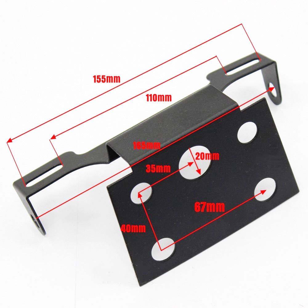 Yamaha YZF R6S 03 04 05 06 07 08License Plate Holder Fender Eliminator Tail Tidy - TDRMOTO