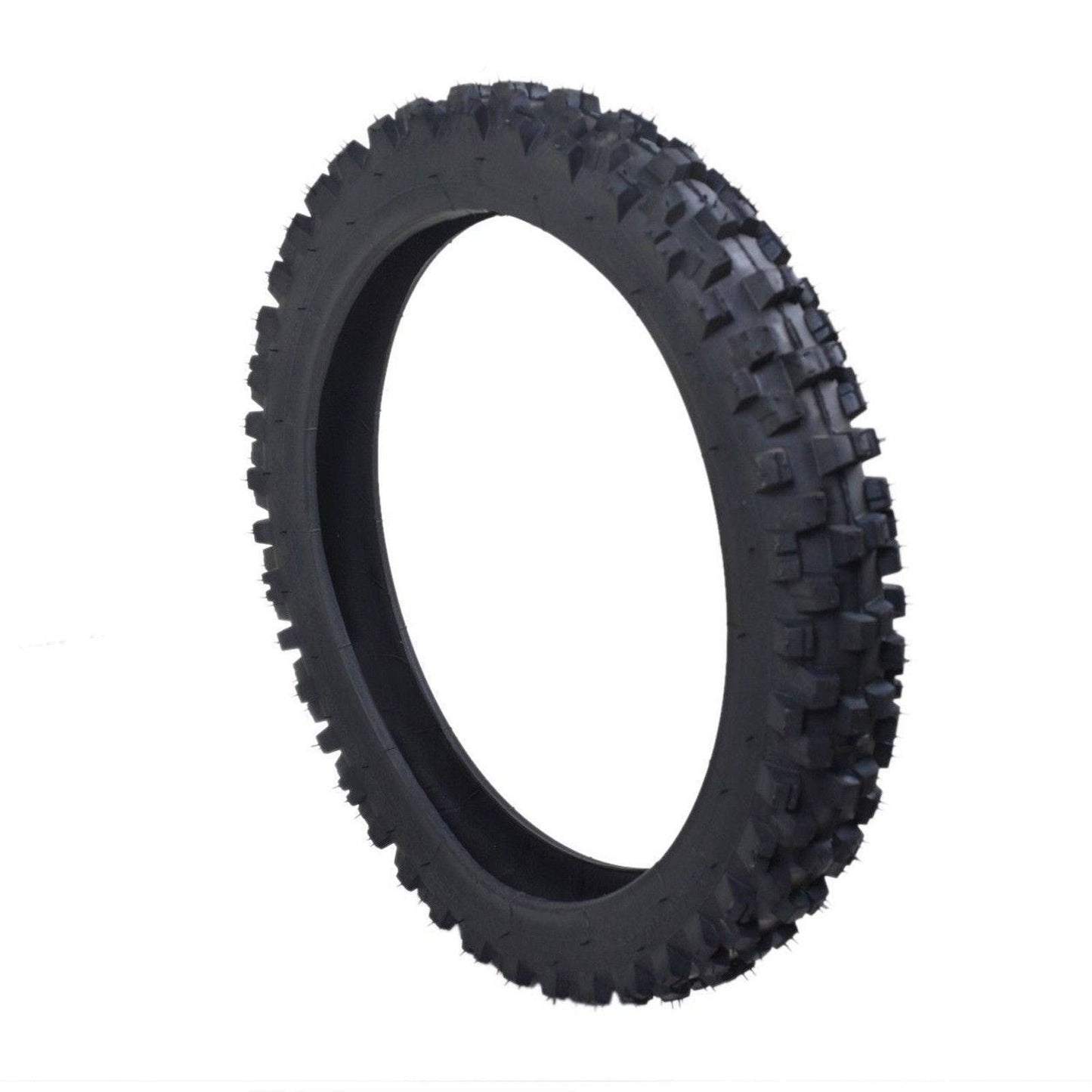 60/100-14" Knobby Front Tyre & Tube For Motorcycle Dirt Bike Pro Trail Bike - TDRMOTO