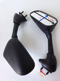 1998 1999 2000 2001 Yamaha YZF R1 Black Style Racing Replacement Mirrors - TDRMOTO