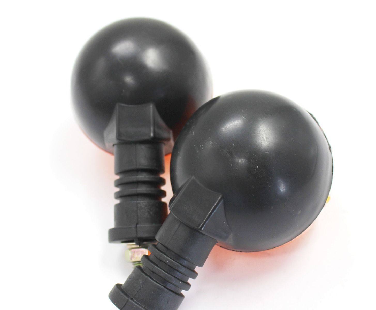 4x 12V Classic Motorcycle Bike Blinkers Turn Signal Indicator Light Amber - TDRMOTO