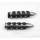 1" Universal Motorcycle Hand Grips + Throttle Boss - TDRMOTO