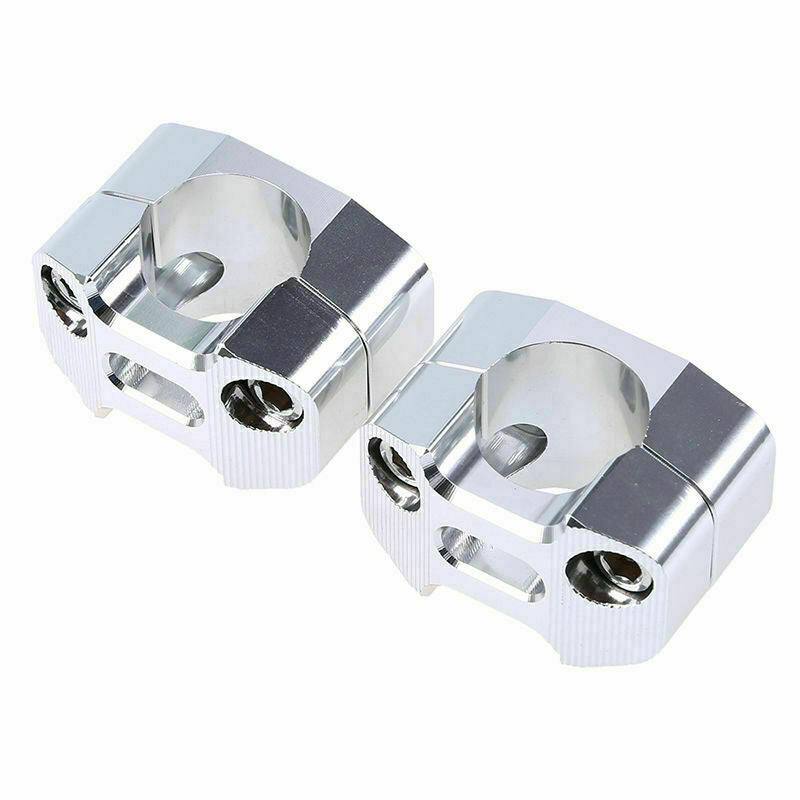 HandleBar Fat Bar Risers Mount Clamp Adaptor 22MM to 28MM Motorcycle ATV Quad - TDRMOTO