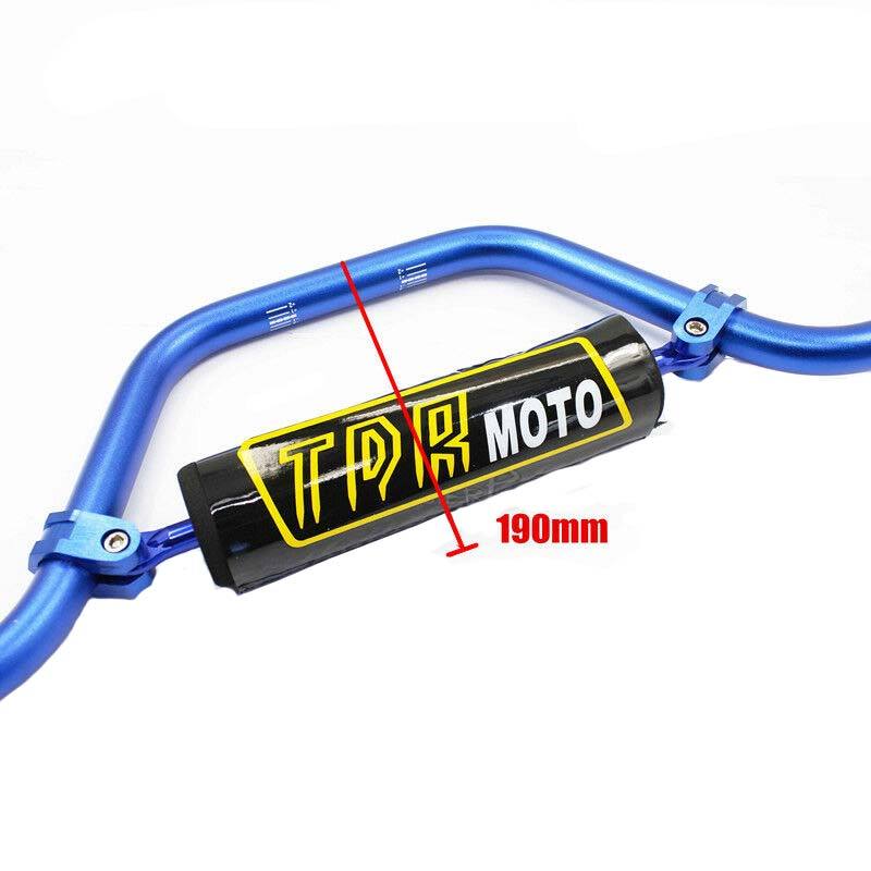 22mm 7/8" Universal Fit Blue Handlebar For Dirt Bike ATV Quad - TDRMOTO