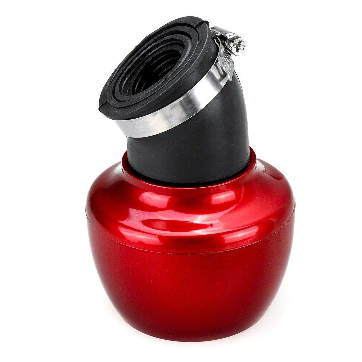 Red 28mm-48mm Universal Fitment Motorcycle Air Filter For Dirt Bike Pit Bike Quad ATV - TDRMOTO