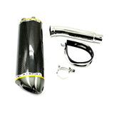 Carbon Fiber Exhaust Muffler Silencer For Kawasaki Ninja 250R 2011 2012 2013 14 - TDRMOTO