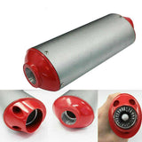 28MM RED EXHAUST MUFFLER CRF 50 70 BBR KLX DHZ 50 70 90 110 125CC DIRT PIT BIKE - TDRMOTO