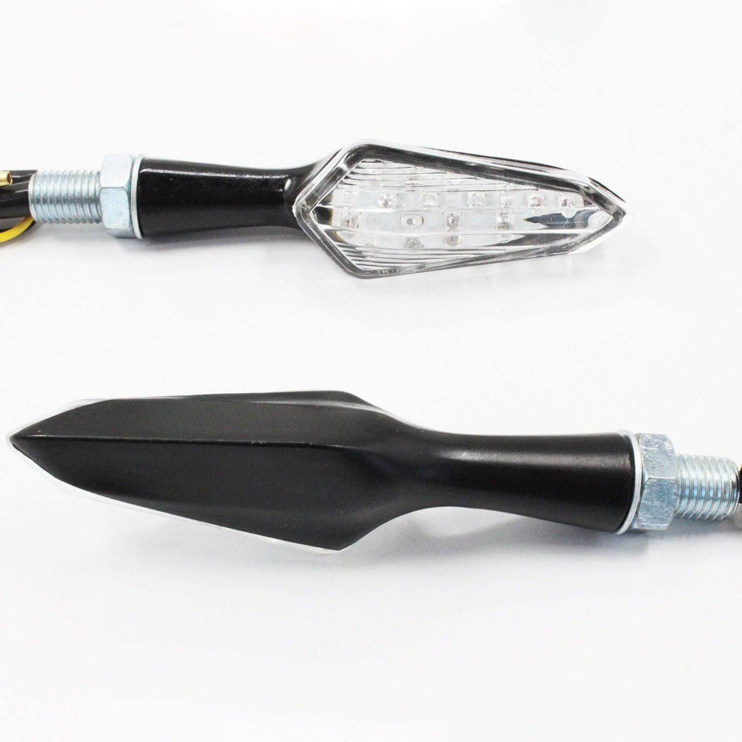 4x Alloy LED Indicators Motorcycle Motorbike LED Blinkers Yamaha Honda Suzuki - TDRMOTO