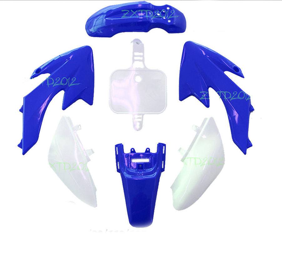 Blue Plastics Fairing Fender Kit For Honda CRF50 - TDRMOTO