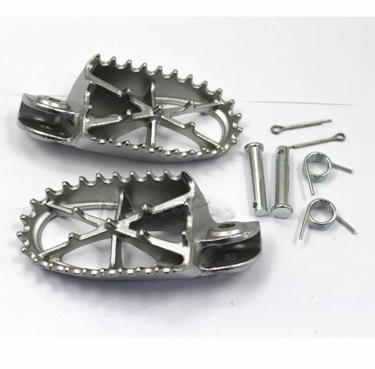 Foot Rest Pegs Steel for Dirt bike Enduro Racing 140 150 250 cc Pit Trail Bike - TDRMOTO