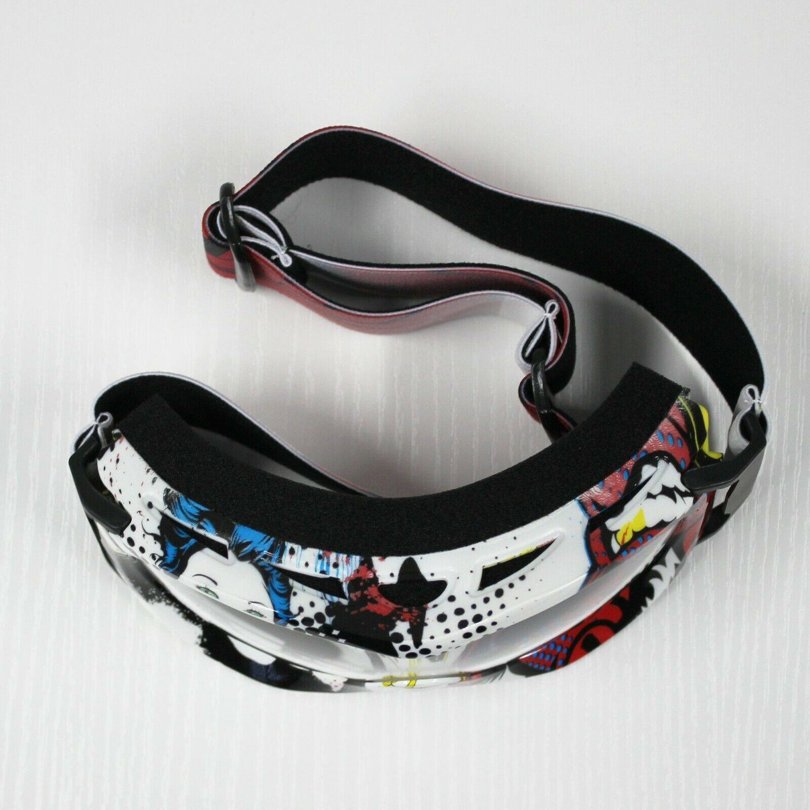 Clear Len Kid/Boys/Girls Motocross Motorbike Anti-fog UV Protection MX Goggles - TDRMOTO