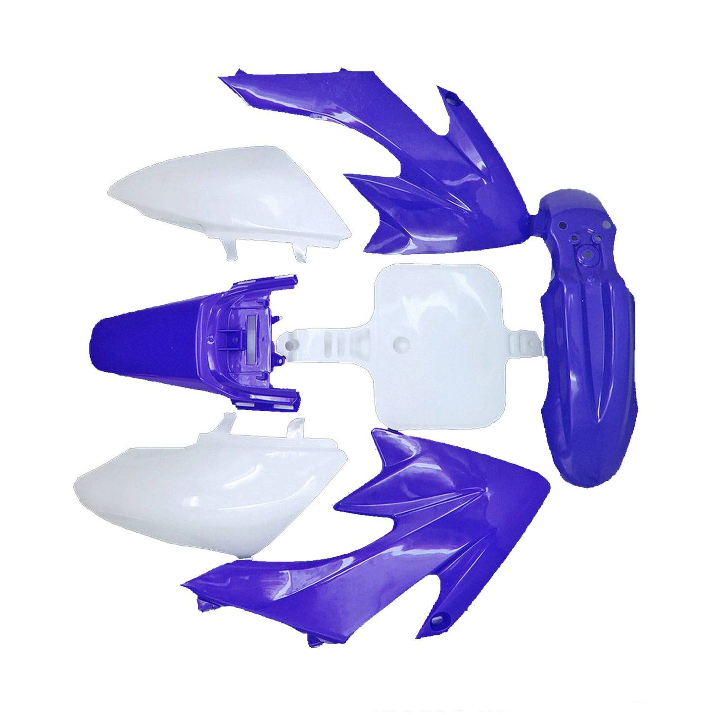 Blue Plastics Fairing Fender Kit For Honda CRF50 - TDRMOTO