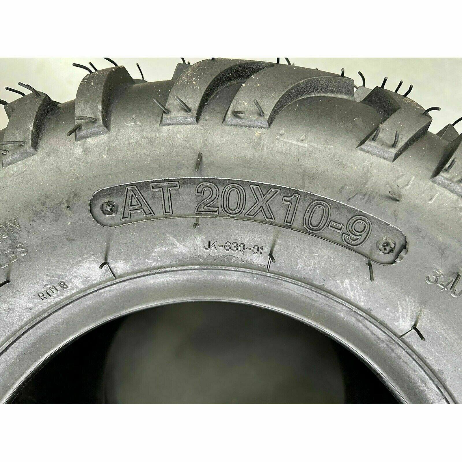 Pair of 20x10-9" & 21x7-10" Tyres For 200cc 250cc ATV Quad Buggy - TDRMOTO