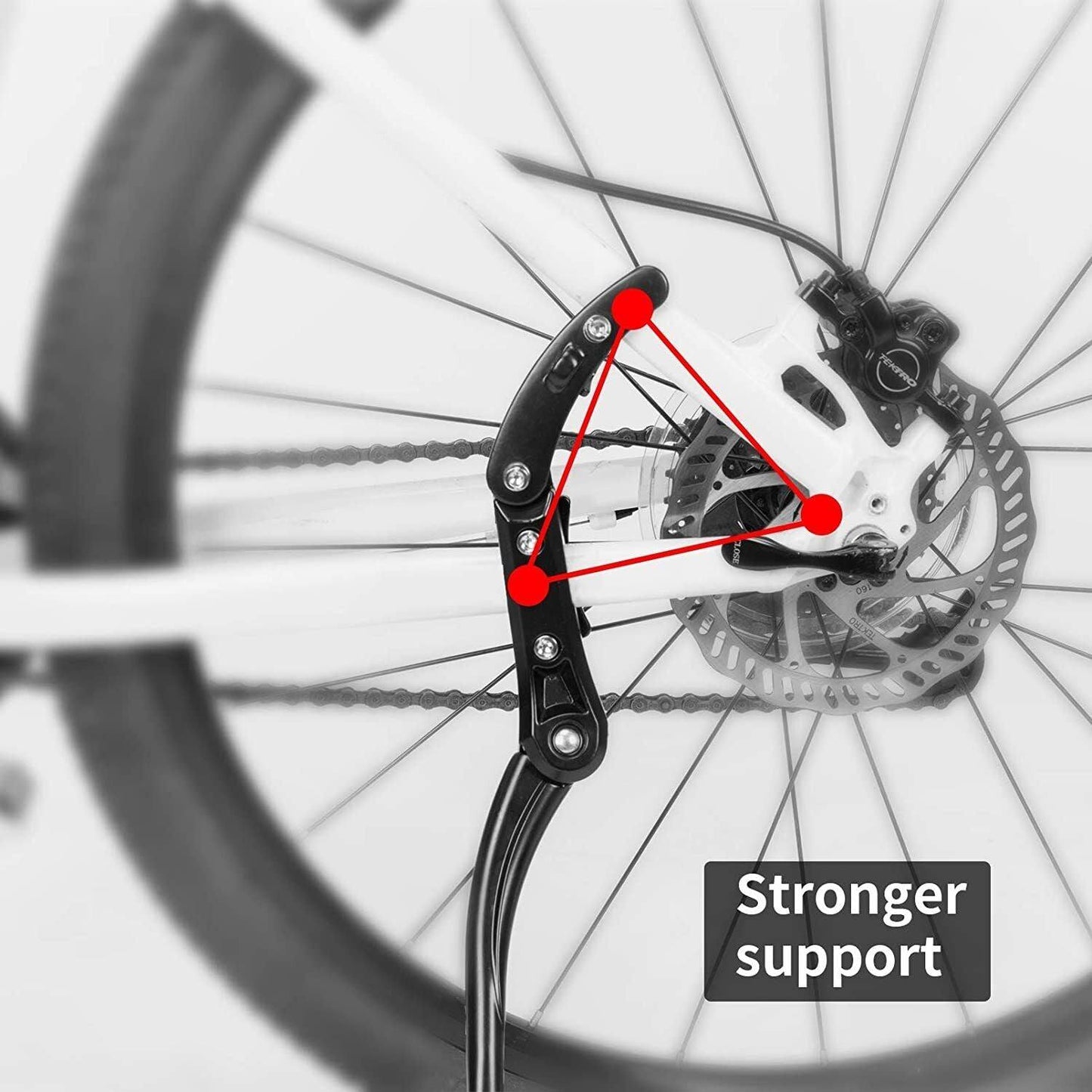 Mountain Bike Bicycle Kick Stand Support Bracket For 27.5" 29" Bikes - TDRMOTO