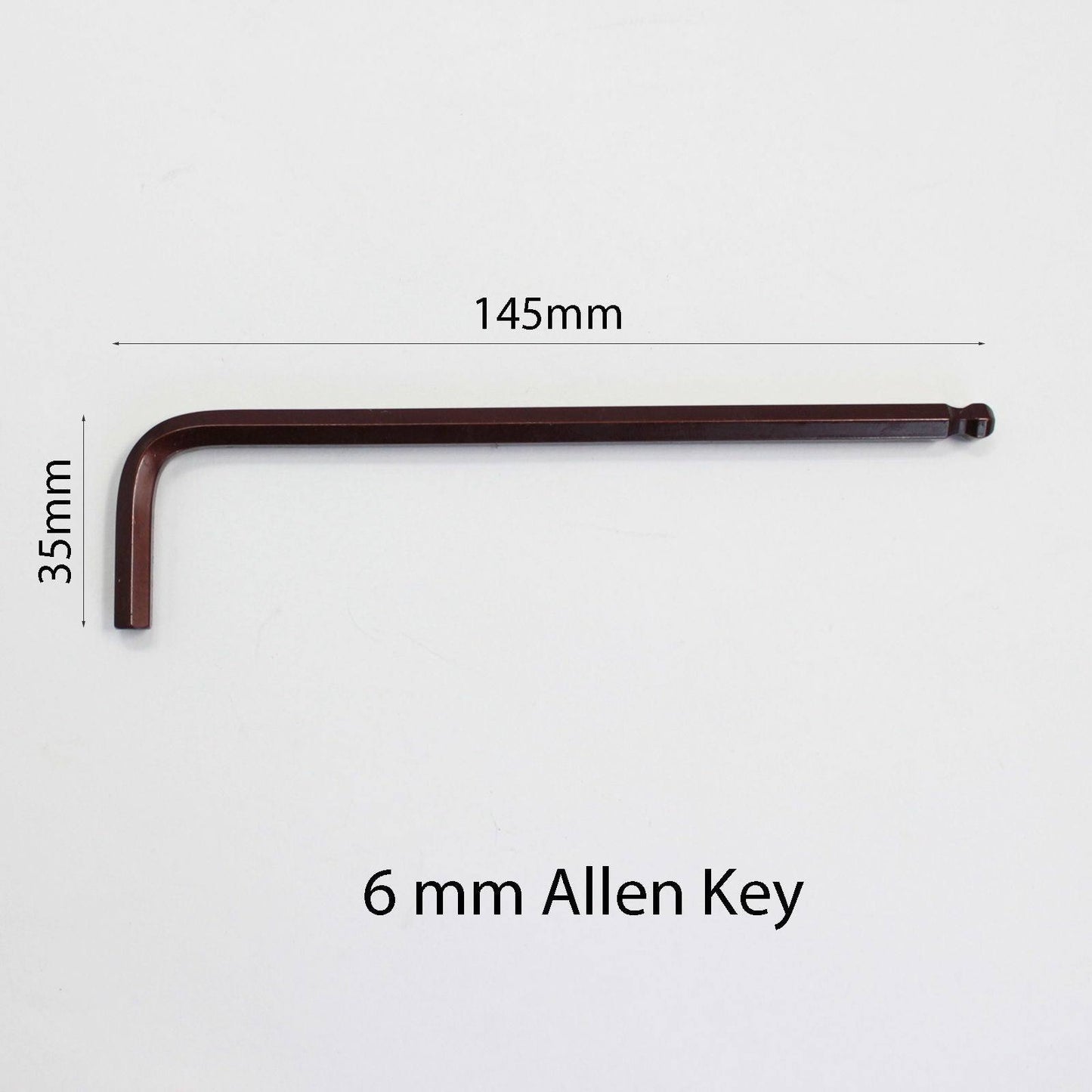 4mm / 5mm / 6mm QUALITY ALLEN BALL END LONG STEEL ARM HEX KEY KIT WRENCH METRIC - TDRMOTO