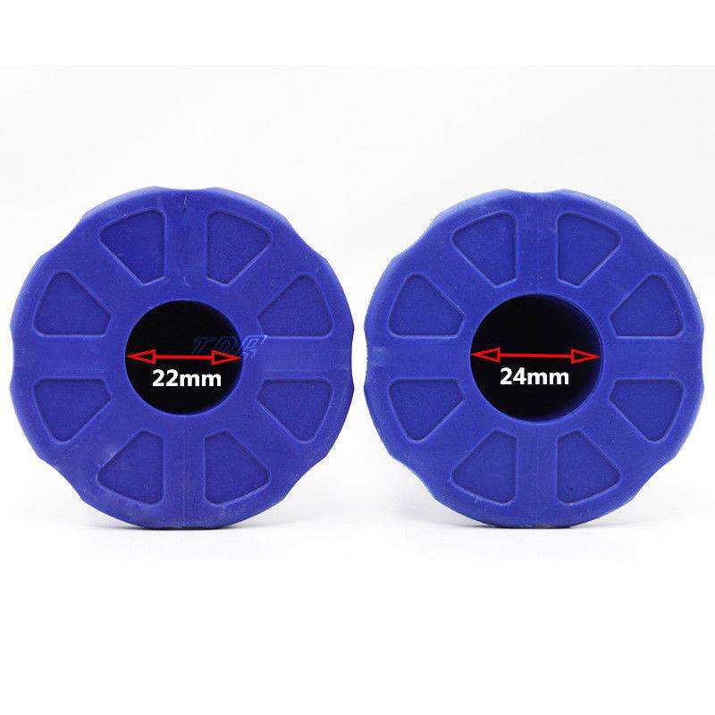 7/8" 22mm Dirt Pit Bike ATV Quad Motorcycle Handle Bar Protector Hand Grips BLUE - TDRMOTO