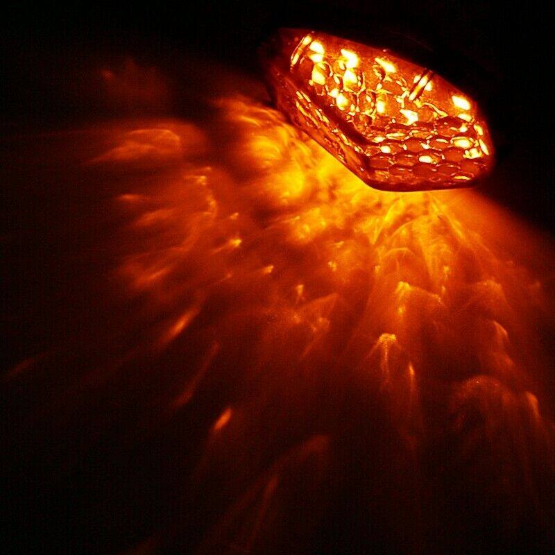 Flush Mount LED Turn Signal Indicators For Kawasaki ZZR600 ZX6R 7R 9R 10R 05-08 - TDRMOTO