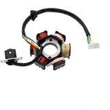150cc Magneto Stator Plate + Flywheel ATV Dune Buggy Go Kart Moped Scooter 6coil - TDRMOTO