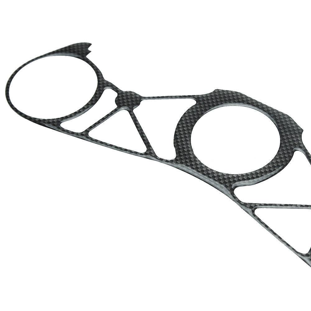 Triple Tree Top Clamp Decal Sticker Cabon Fiber Look 4 Yamaha YZF R1 09-11 - TDRMOTO