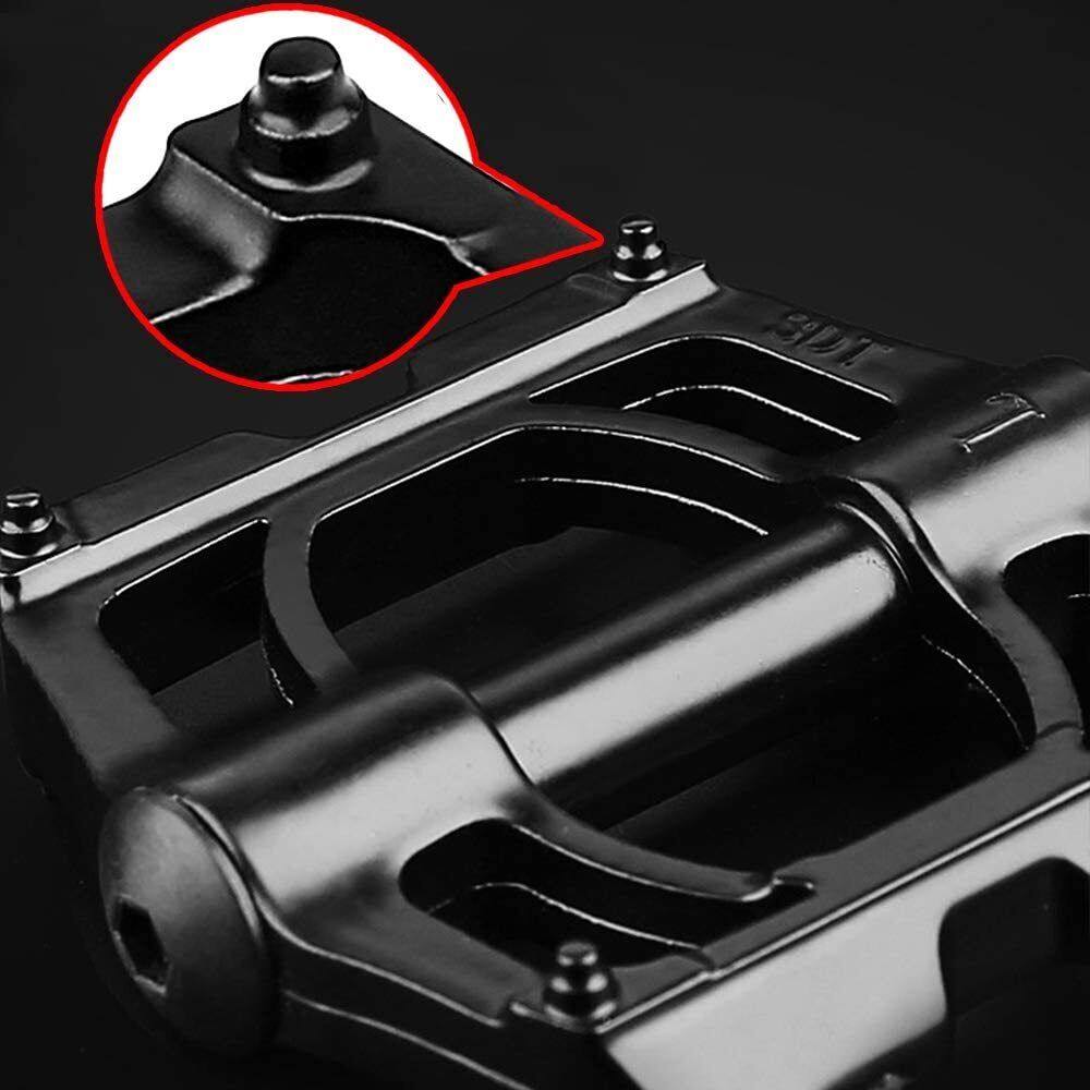 1 Pair Aluminium Alloy MTB Mountain Bike Bicycle Pedals Anti Slip 9/16" - TDRMOTO