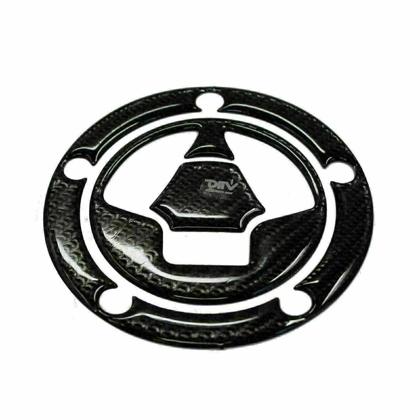 Real Carbon Fiber Fuel Gas Cap Cover Sticker Protector Fits Kawasaki Ninja 650R - TDRMOTO