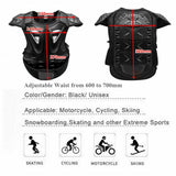 Small Kid Motocross Sport Chest Protector Vest Motorcycle Racing Body Safety Armor - TDRMOTO