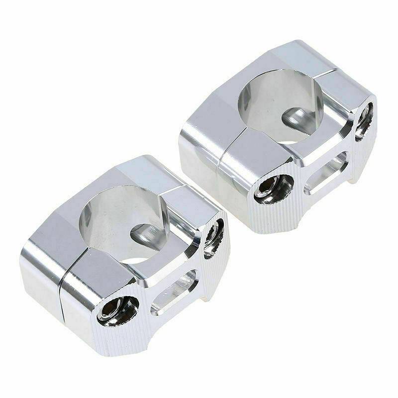 HandleBar Fat Bar Risers Mount Clamp Adaptor 22MM to 28MM Motorcycle ATV Quad - TDRMOTO