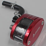 Universal Red CNC Motorcycle Front Brake Clutch Tank Master Cylinder Fluid Oil Reservoir Cup for Suzuki Yamaha Honda Kawasaki - TDRMOTO