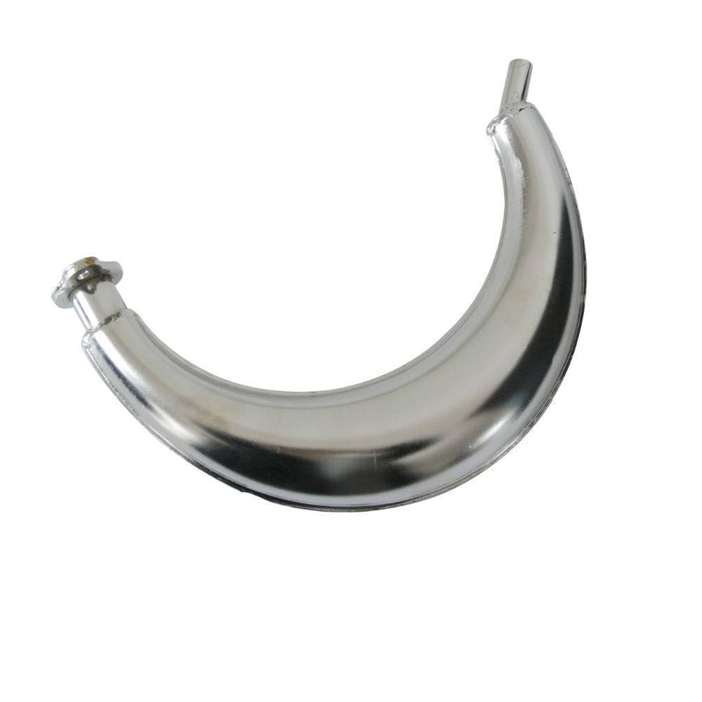 Moon Chamber Muffler Banana Exhaust for 2 Stroke 49cc 66cc 80cc Engine Kit Motorized Push bike - TDRMOTO