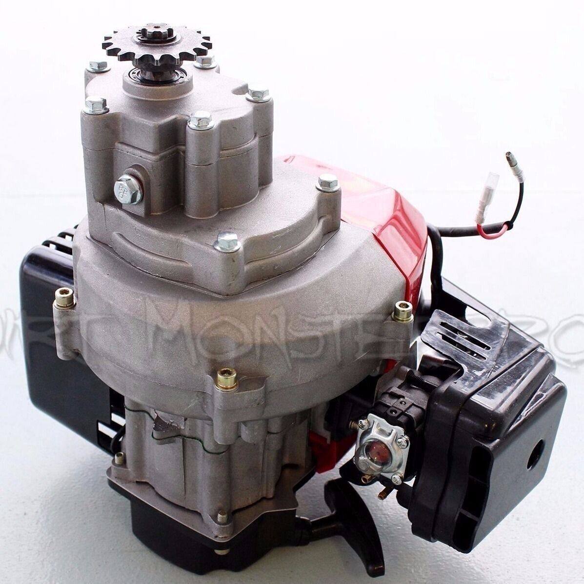 2 Stroke Pull Start Engine for Petrol Scooter Mini 49cc Pocket Rocket Bike Motor - TDRMOTO