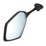 Left+Right Side Rear View Mirrors Black For HYOSUNG GT125R GT250R GT650R GT650S - TDRMOTO