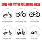 Adjustable Bicycle Rear Pannier Rack Carrier Rack (Weight Capacity 50kg) - TDRMOTO