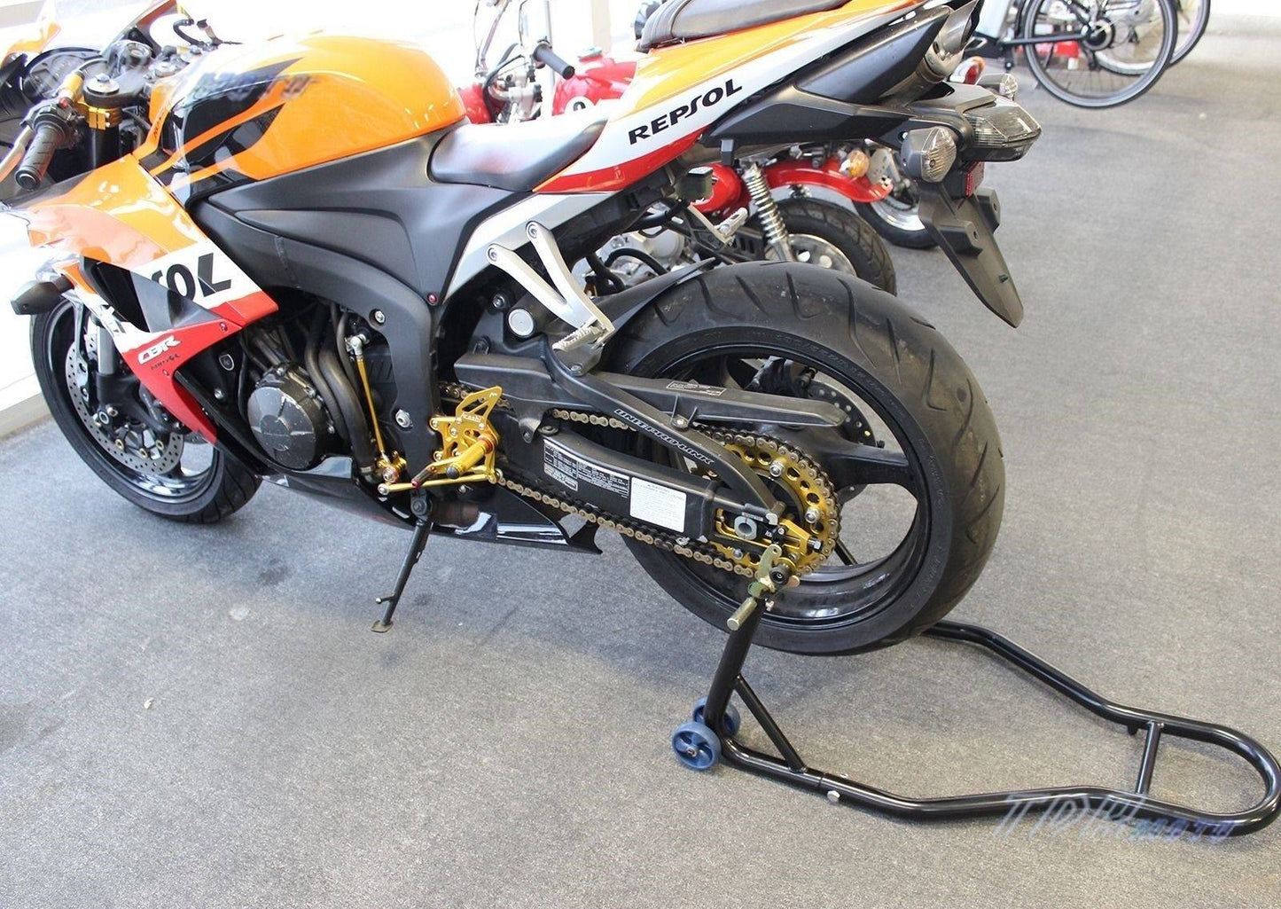 Rear Motorcycle Stand Heavy-Duty Motorbike Lift Paddock Carrier Bike Honda KTM - TDRMOTO