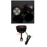 2x 4 LED Motorcycle Mirror Mount LED Driving Headlight Fog Spot Light Spotlight - TDRMOTO