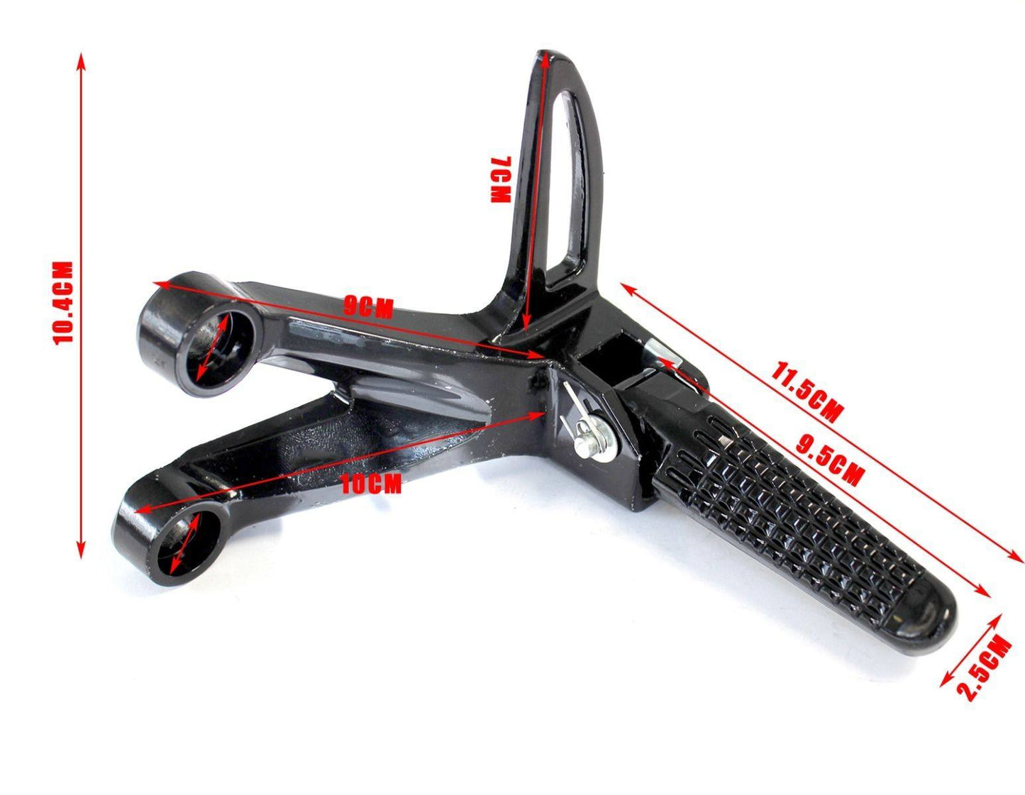 Rear Foot Pegs Foot Rest Bracket For Motorcycle - TDRMOTO