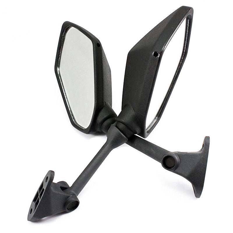 ABS Motorcycle Side Rear View Mirrors Left/Right Kawasaki Ninja ZX6R 600R 09 -12 - TDRMOTO