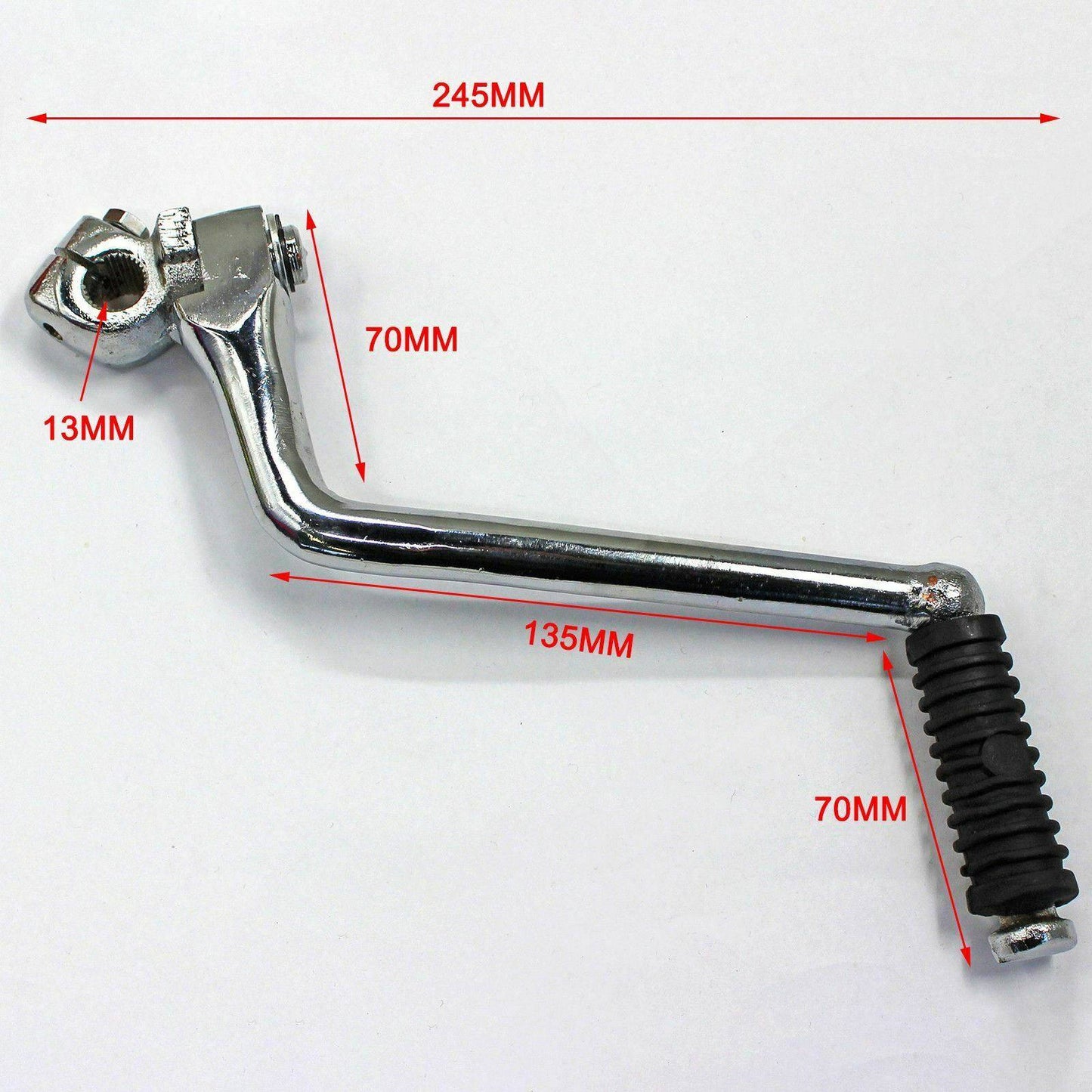 13mm 245mm Kick Start Starter Lever 110 125 140 150cc PIT PRO Trail Dirt Bikes - TDRMOTO