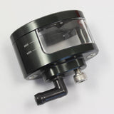 Universal Black CNC Motorcycle Front Brake Clutch Tank Master Cylinder Fluid Oil Reservoir Cup for Suzuki Yamaha Honda Kawasaki - TDRMOTO
