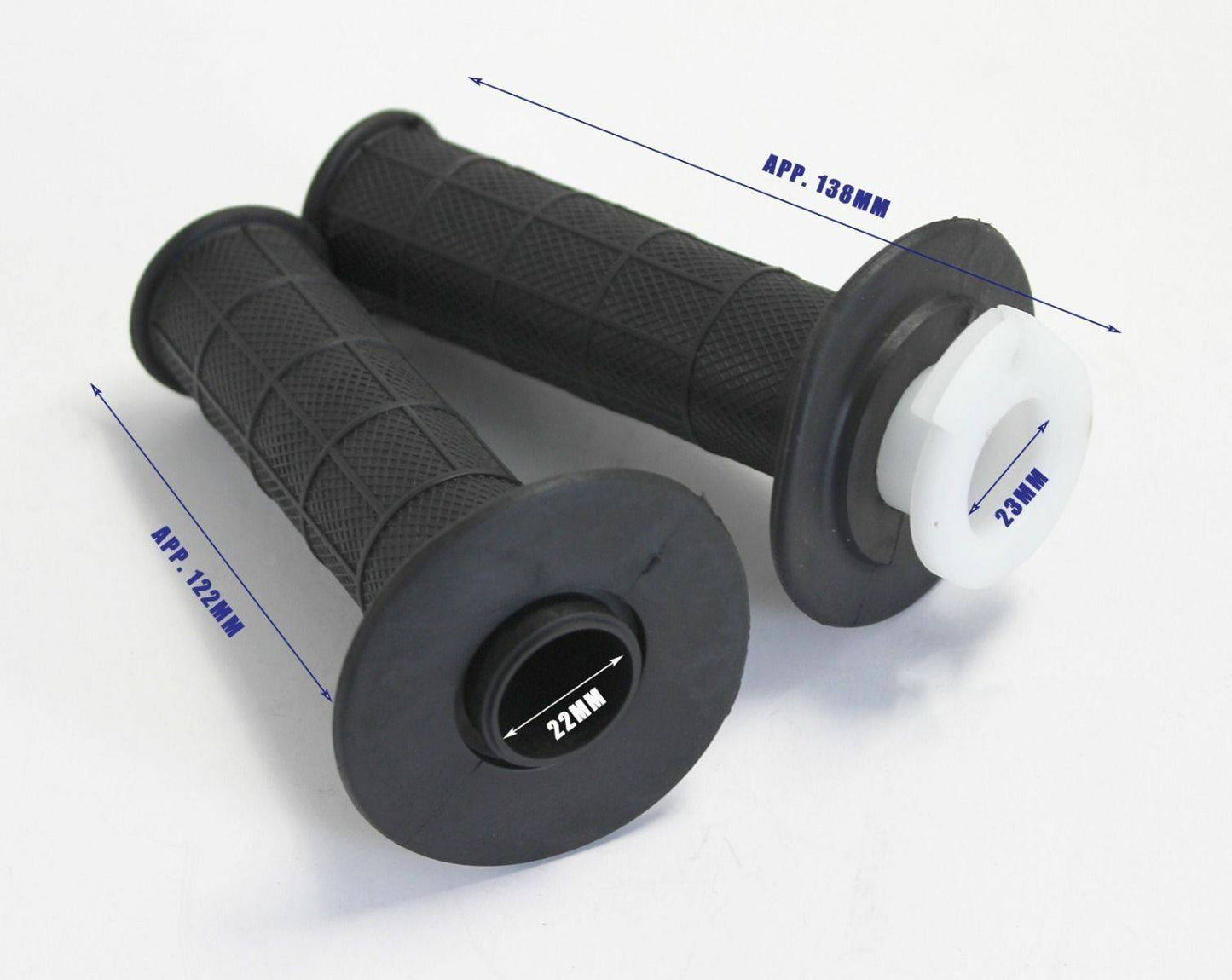 7/8" 22mm Throttle Accelerator Hand Grip + Throttle Housing For 125cc 150cc 200cc 250cc Quad ATV Dirt Bike - TDRMOTO