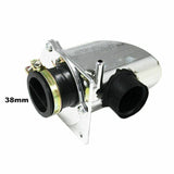 38mm Waterproof Chrome Air Box Filter Cleaner for Pit Quad Dirt Bike ATV Buggy - TDRMOTO