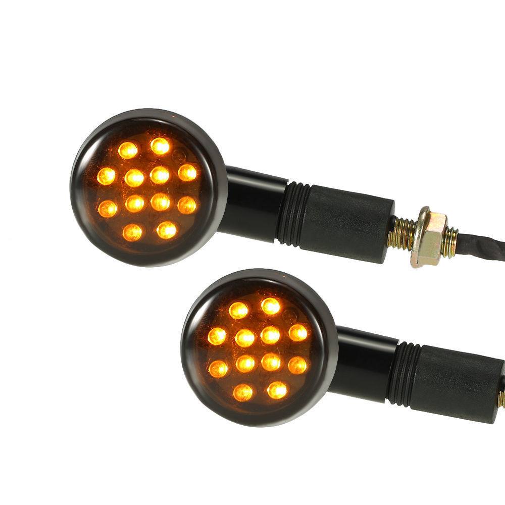 4PCS LED Turn Signal Lights Indicator fit YAMAHA V-MAX1200 XVS650 V-Star XVS400 - TDRMOTO