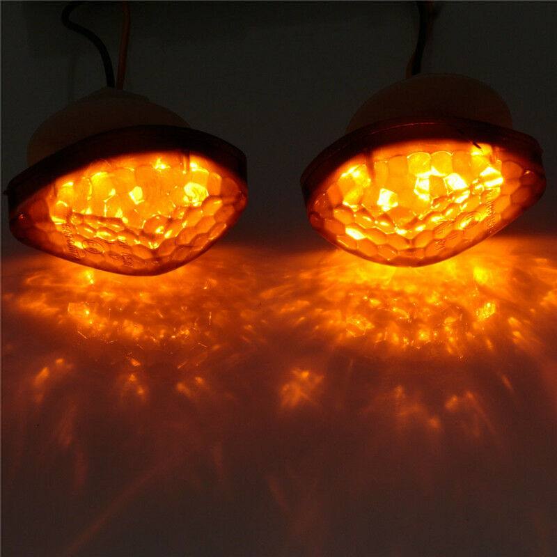 2pcs LED Flush Mount Signal Indicators Light Blinker Honda Dirt bike motorcycle - TDRMOTO