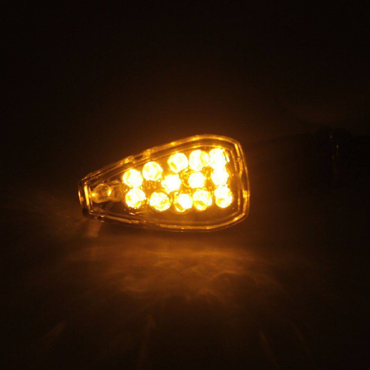 Mini LED Indicators Motorcycle Motorbike LED Blinkers Honda Suzuki Yamaha KTM - TDRMOTO