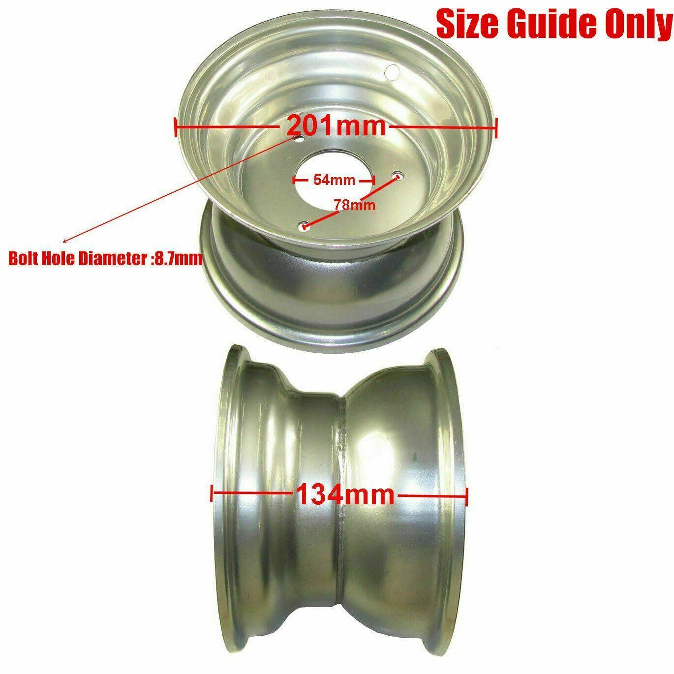 7" Inch Front Rear Wheel Rim ATV Quad Bike Dune Buggy Ride on Mower Go Kart - TDRMOTO