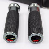Motorcycle CNC 7/8" 22mm Handlebar Hand Grip 4 Harley Touring Dyna Softail - TDRMOTO
