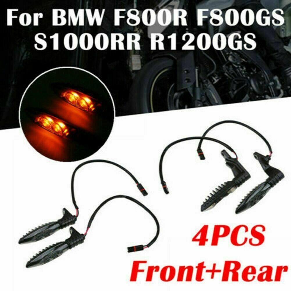 Black Motorcycle LED Turn Signal Indicator for BMW R1200 F800 F650GS F700GS - TDRMOTO