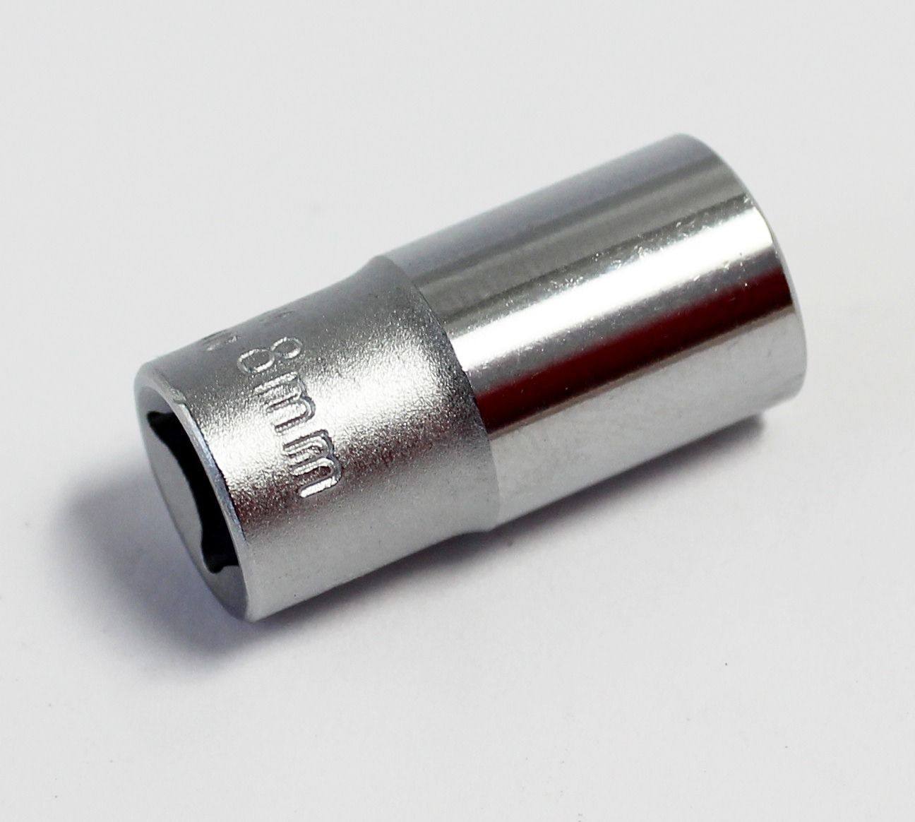 8MM Drive High Visbility 6 Point Standard Metric Hex SOCKET Socket -1/4' 1/4 - TDRMOTO